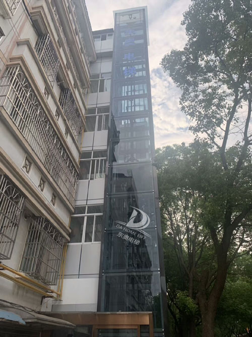 別墅電梯實物案例 別墅電梯實物案例